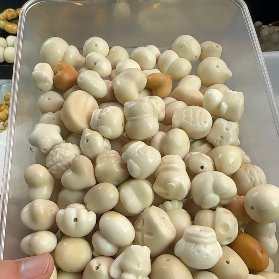 吊坠菩提根/象牙果微瑕疵125颗大混锅批发无售后