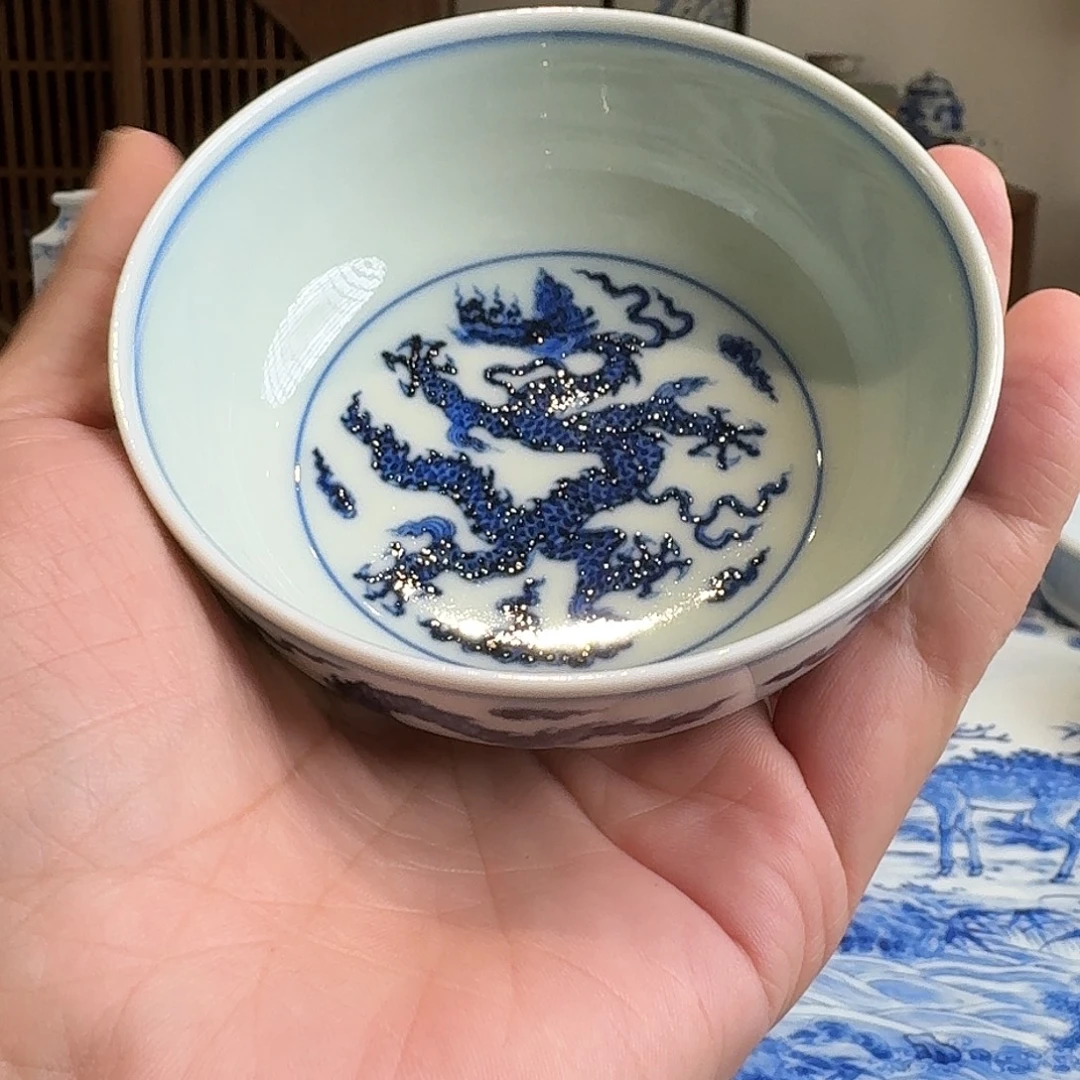 花****青花龙杯6666666666