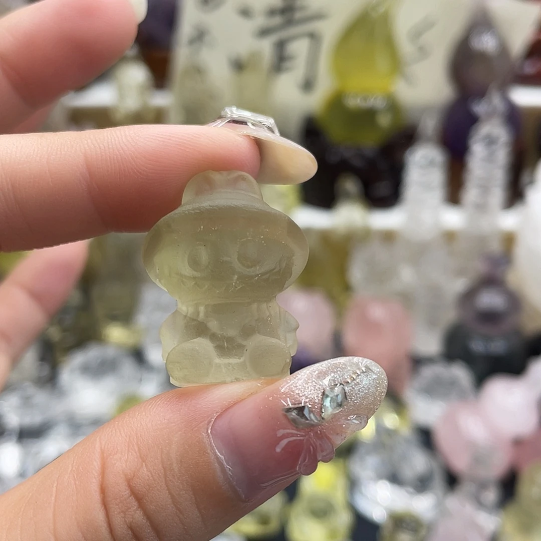 游***离未镶嵌珠宝半成品水晶