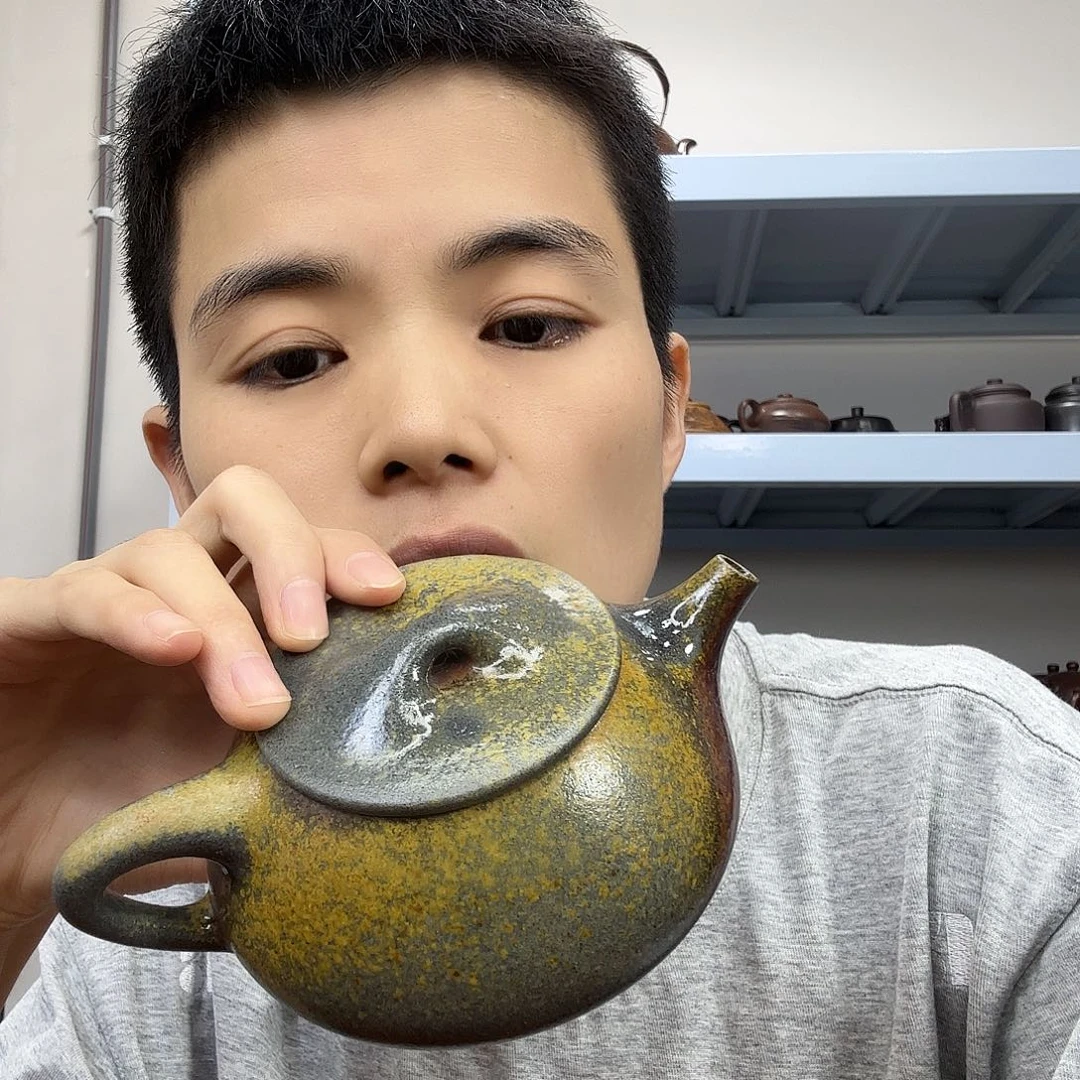 茶壶紫砂民间手艺人全手工制作