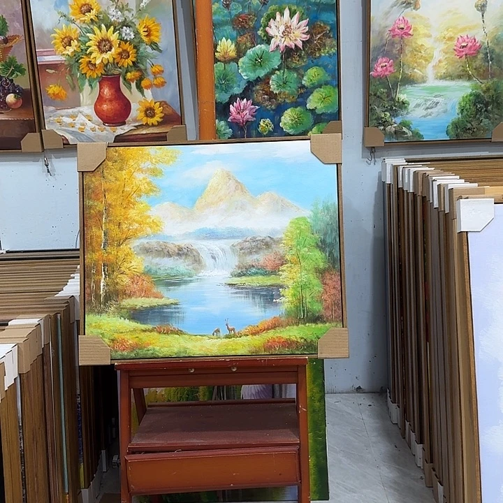 油画5060油画作品展作品展作品集展