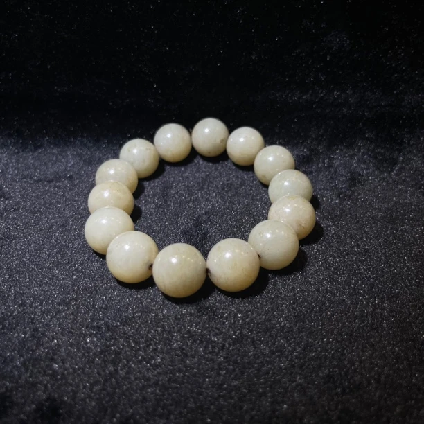 和田玉手串2505140011