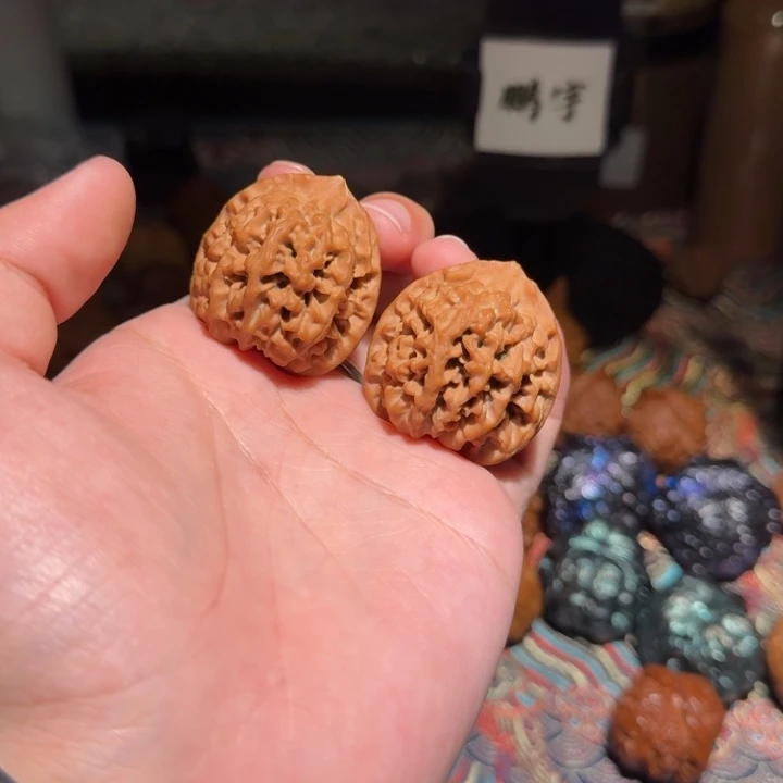 文玩核桃把件1233号35秦闷秦闷文玩核桃