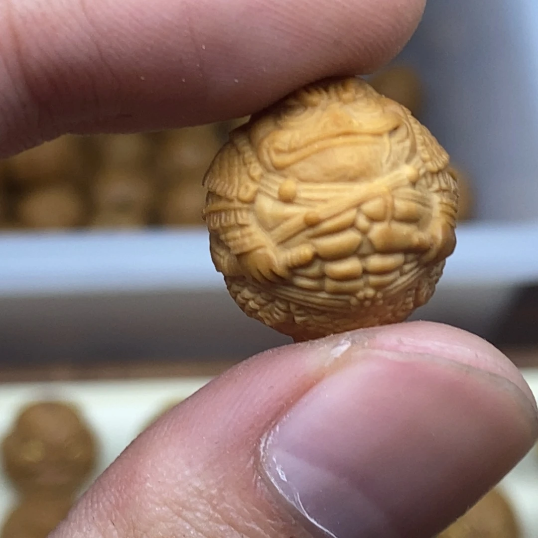 吊坠猴头核桃双刀金蟾