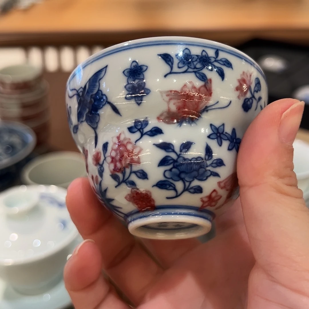 微瑕臻玉古坊釉里红