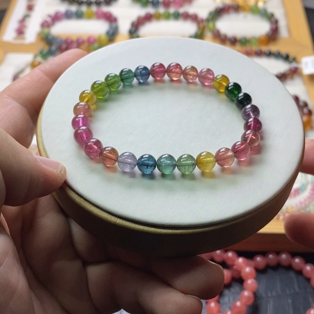 未镶嵌碧玺手链碧玺