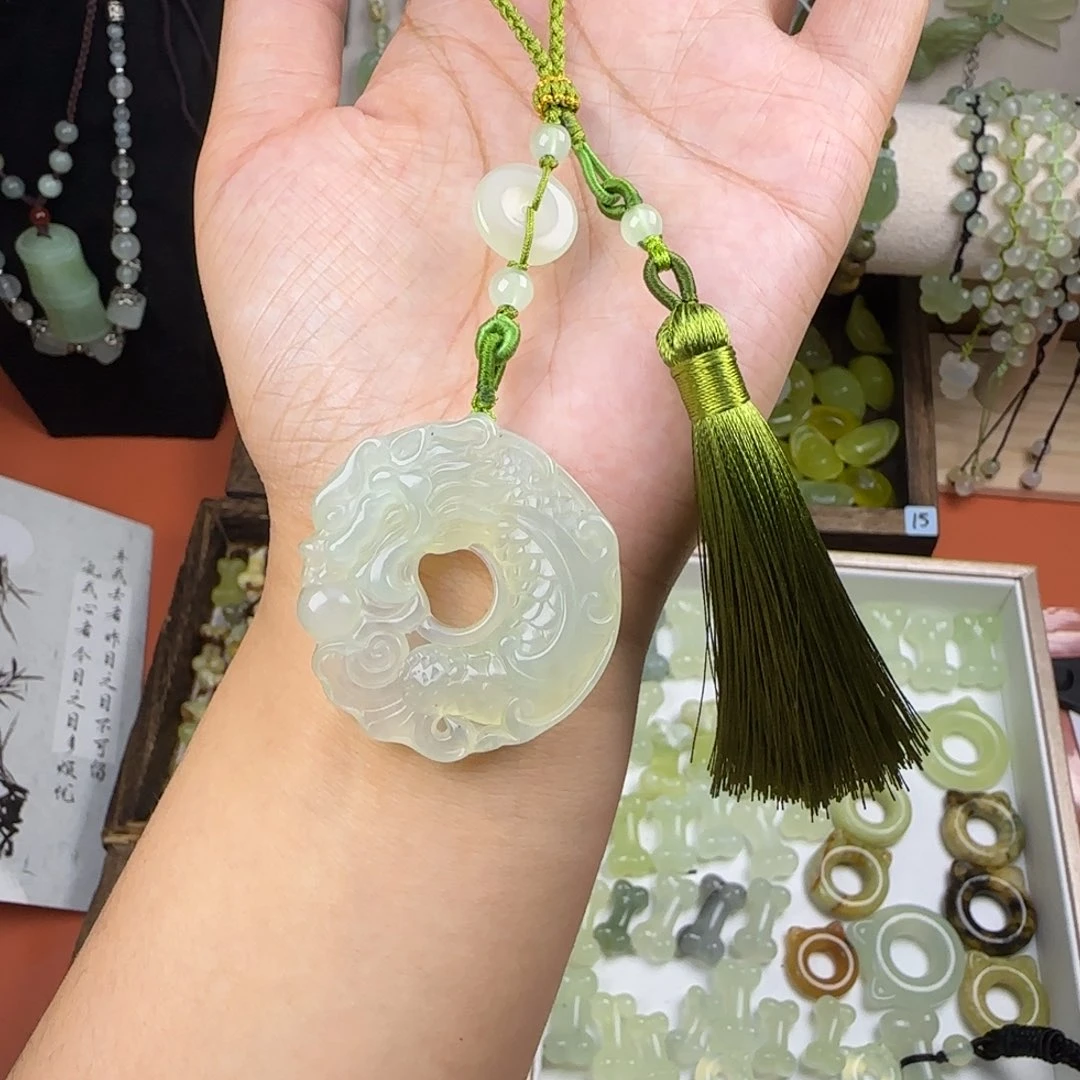 蛇纹石玉岫玉未镶嵌