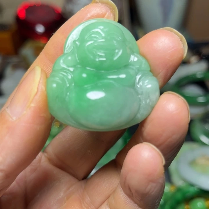 翡翠未镶嵌颈饰翡翠吊坠88888
