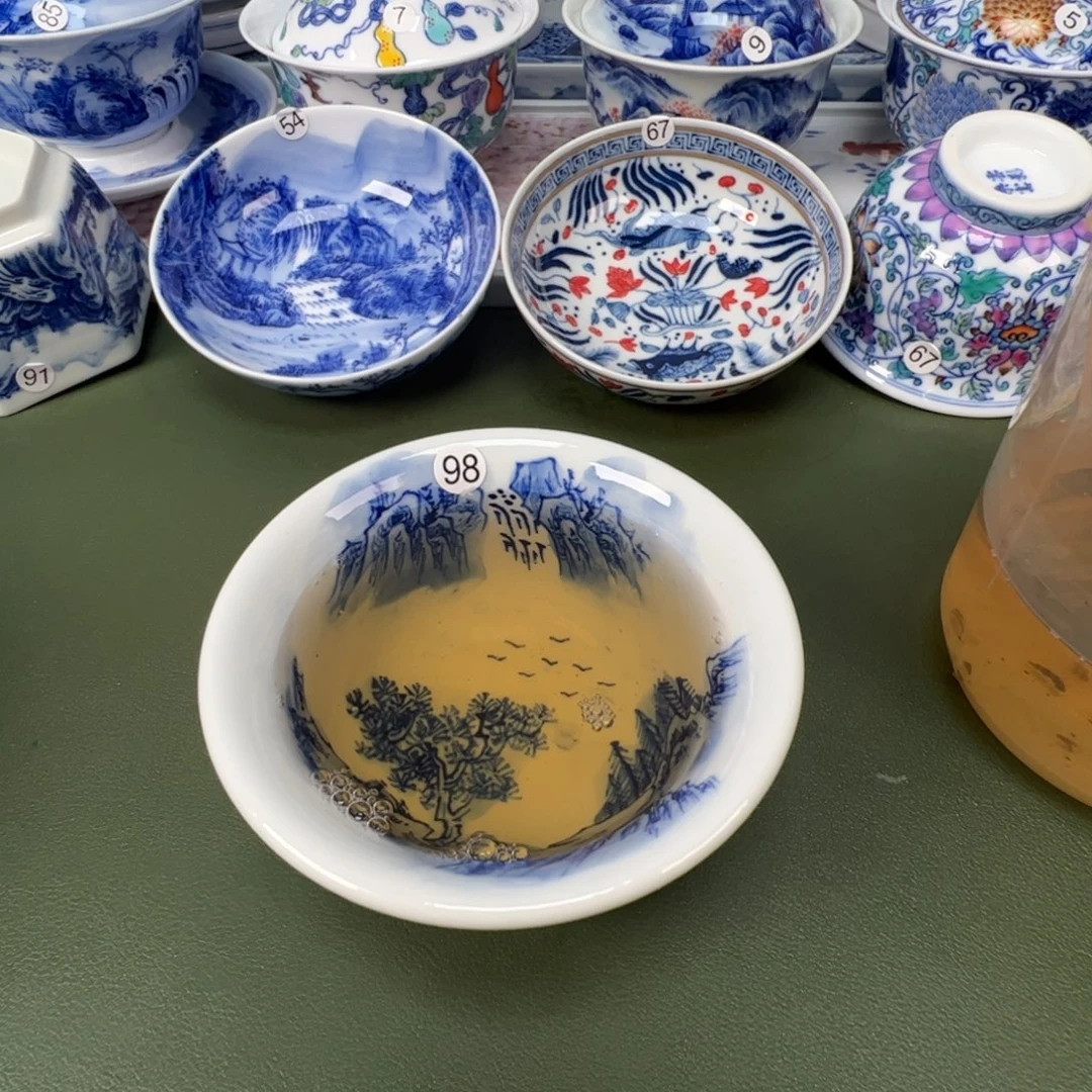 景德镇纯手工纯手绘茶具木木98