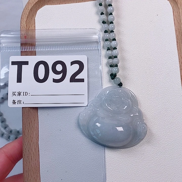 翡翠未镶嵌颈饰天然