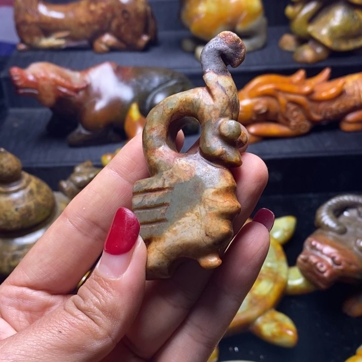 玛瑙/玉髓未镶嵌挂件