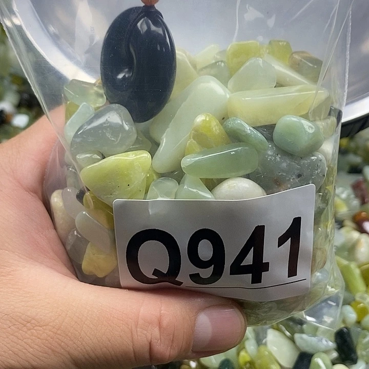 未镶嵌蛇纹石玉鱼缸石
