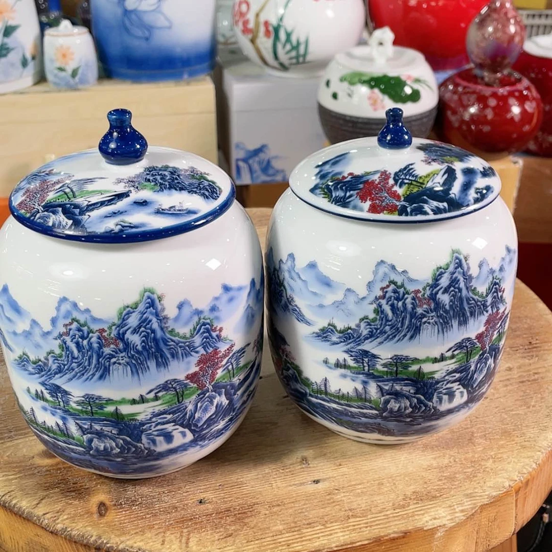 【闪购商品】罐陶瓷茶叶罐密封罐