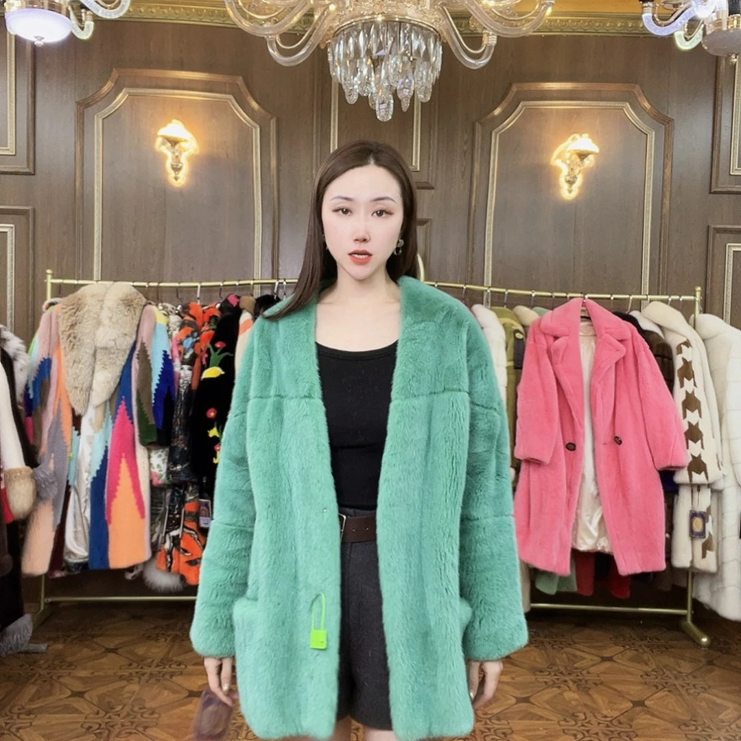 貂皮大衣时尚潮流