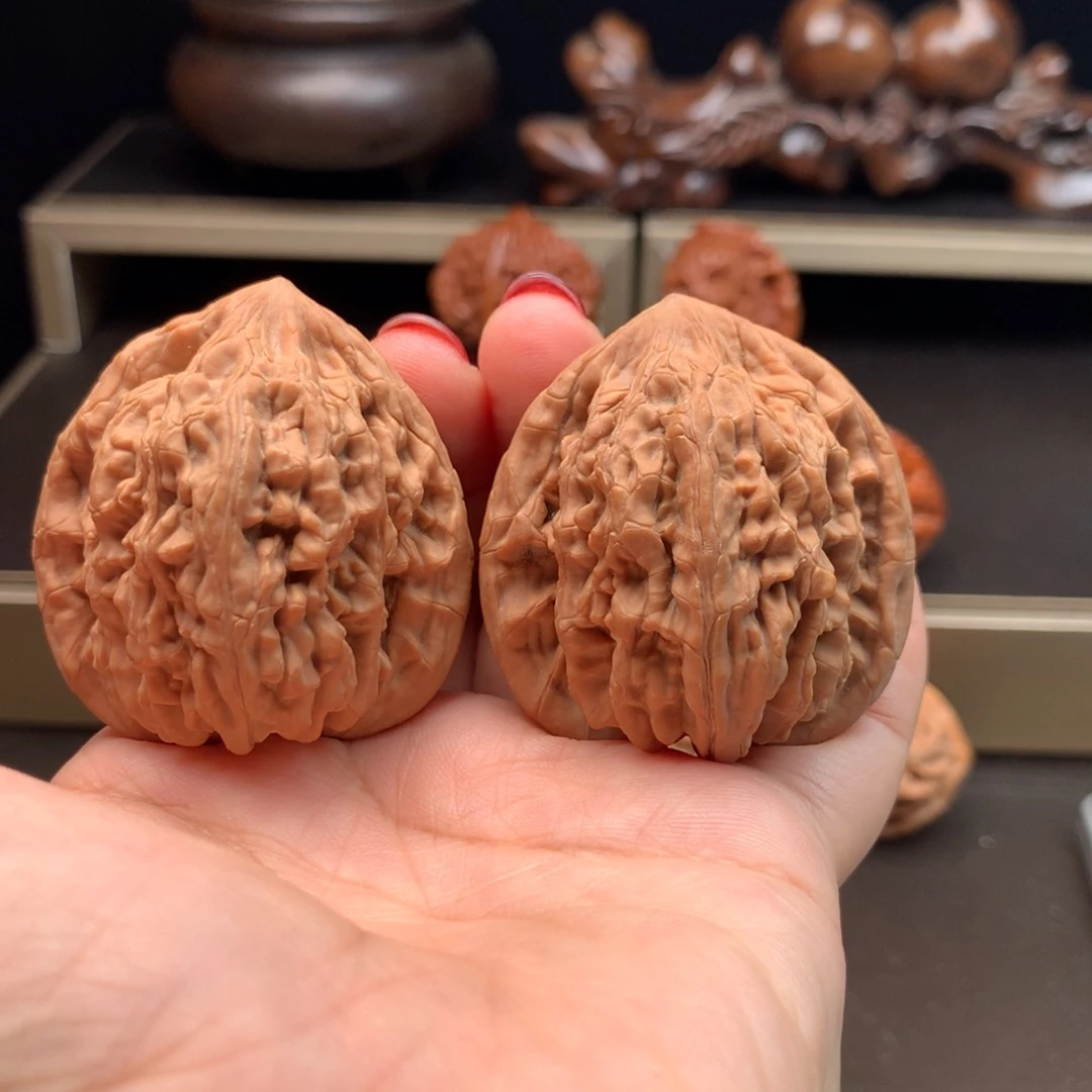 吊坠文玩核桃虎头王