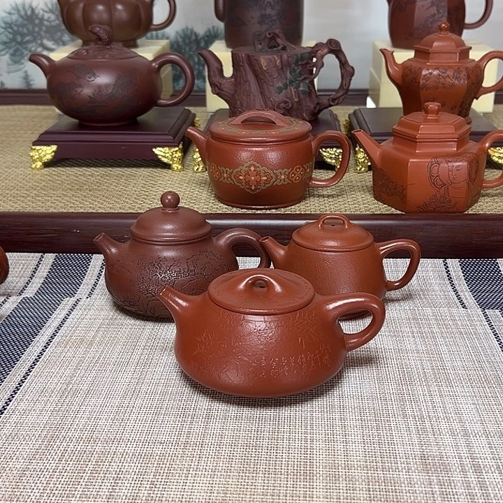 紫砂茶壶风***意紫砂壶的造型真的很