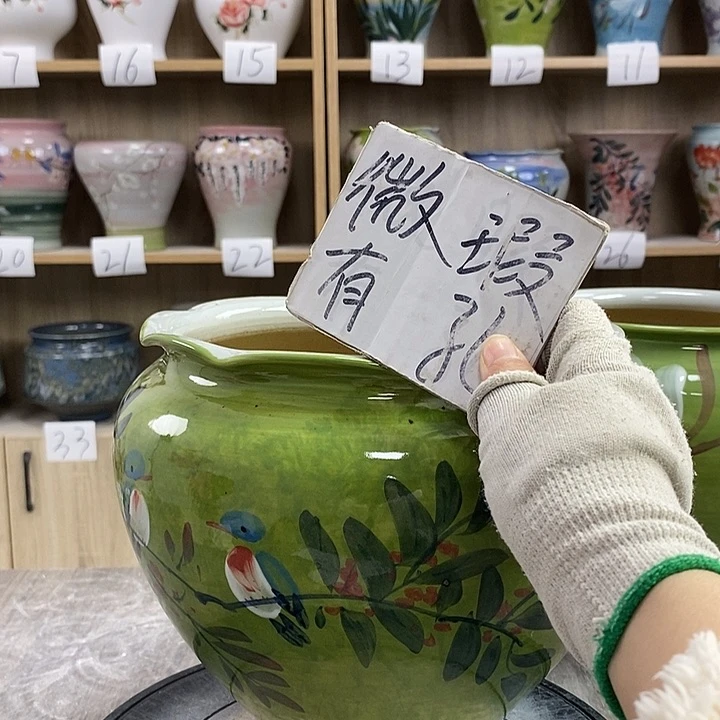 缸13xc景德镇陶瓷花盆