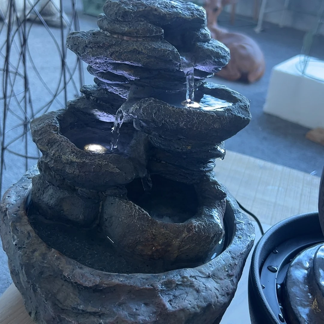 合成树脂假山流水器一件包邮