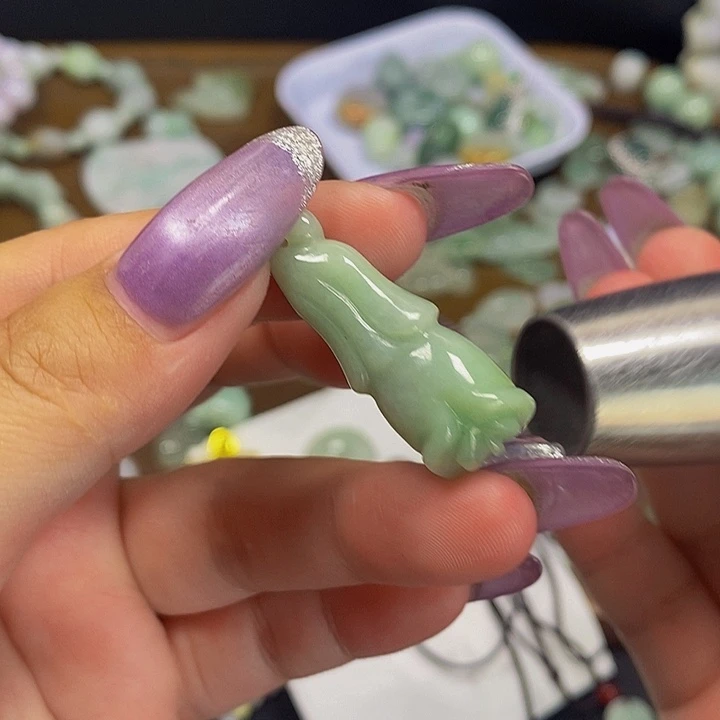 翡翠散珠天然翡翠