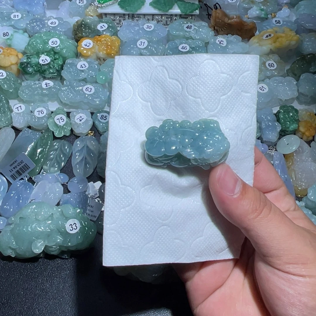 定制翡翠未镶嵌天然