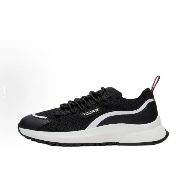未使用 BALLY/巴利 Darwey-T 圆头厚底 系带休闲鞋(姜来)