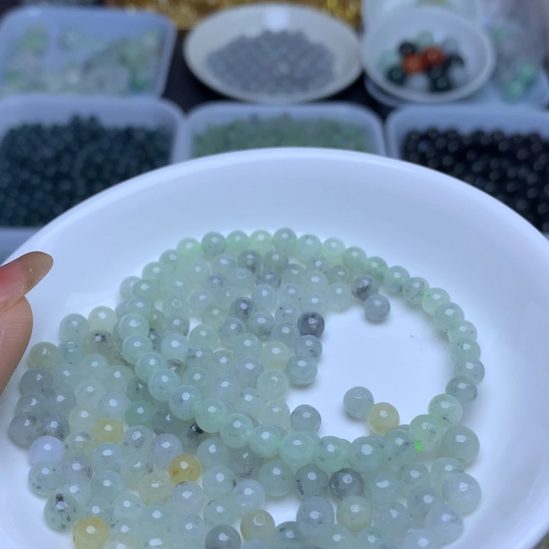【闪购商品】未镶嵌手链翡翠卡5冰乌鸡40个