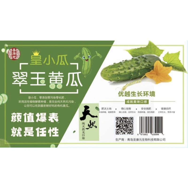 【顺丰包邮】请客送礼专用酵素黄瓜颜值爆表颜单瓜包装清甜可口老人小孩孕妈放心吃