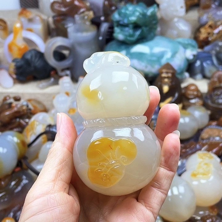 玛瑙/玉髓饰品未镶嵌用****7