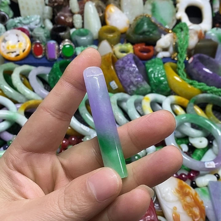 颈饰未镶嵌翡翠缅甸翡翠首饰配饰