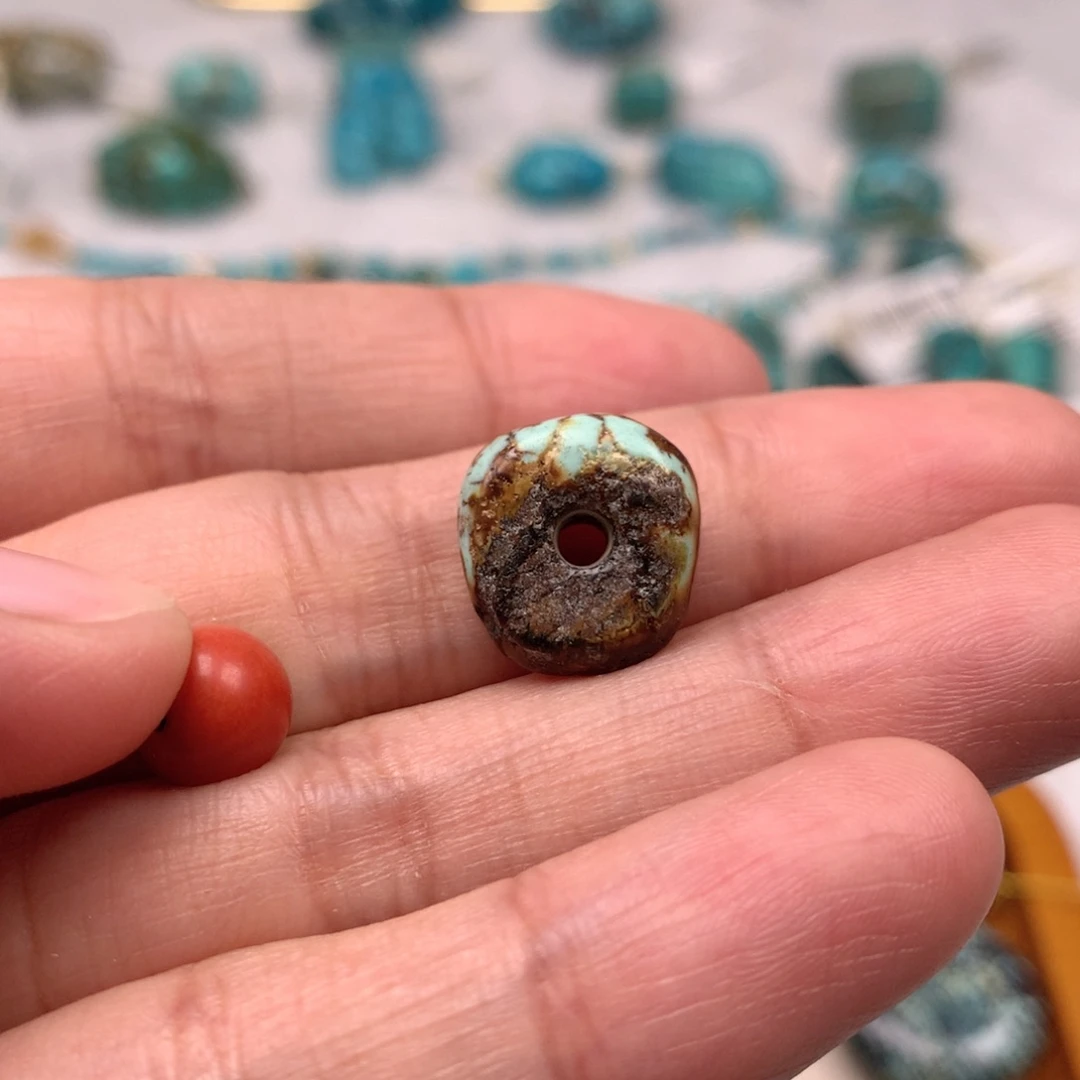 玛瑙/玉髓未镶嵌扣子一颗