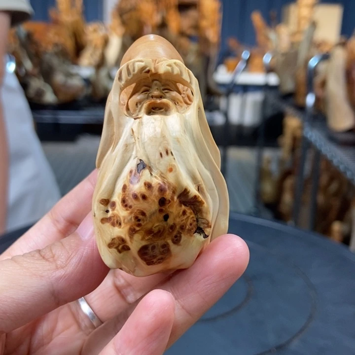 柏木（崖柏）手把件