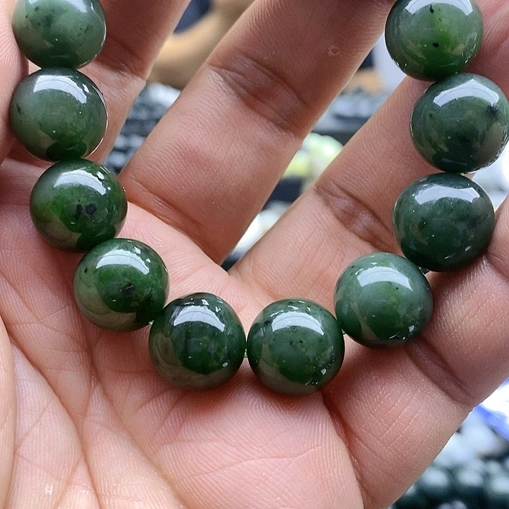 【闪购商品】手链未镶嵌和田玉14猕猴桃