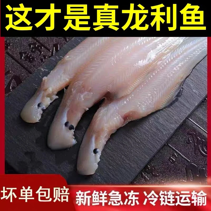 500g/包龙利鱼去皮去内脏鲜活上岸处理龙利鱼低温速冻