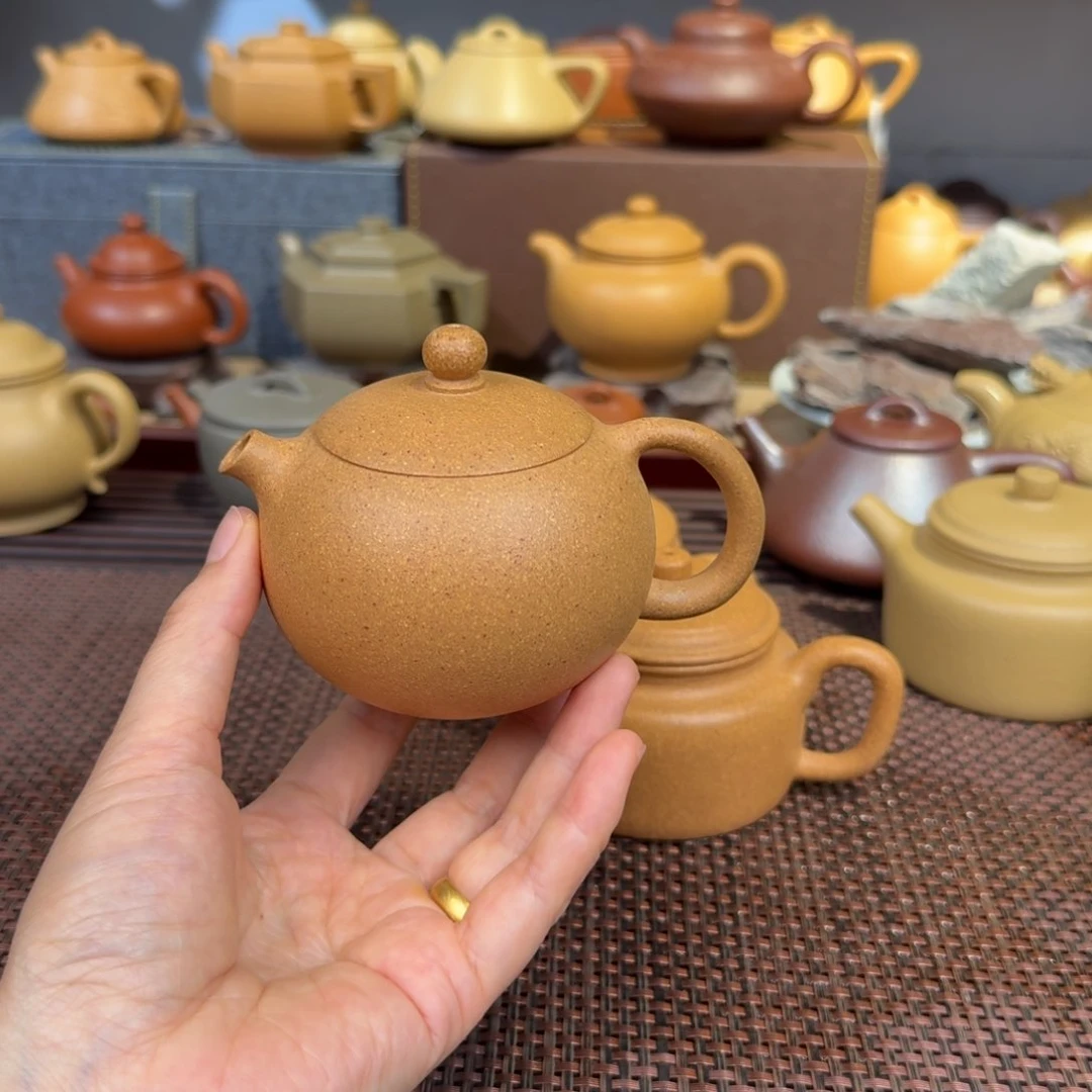 茶壶段泥黄金段180毫升左右