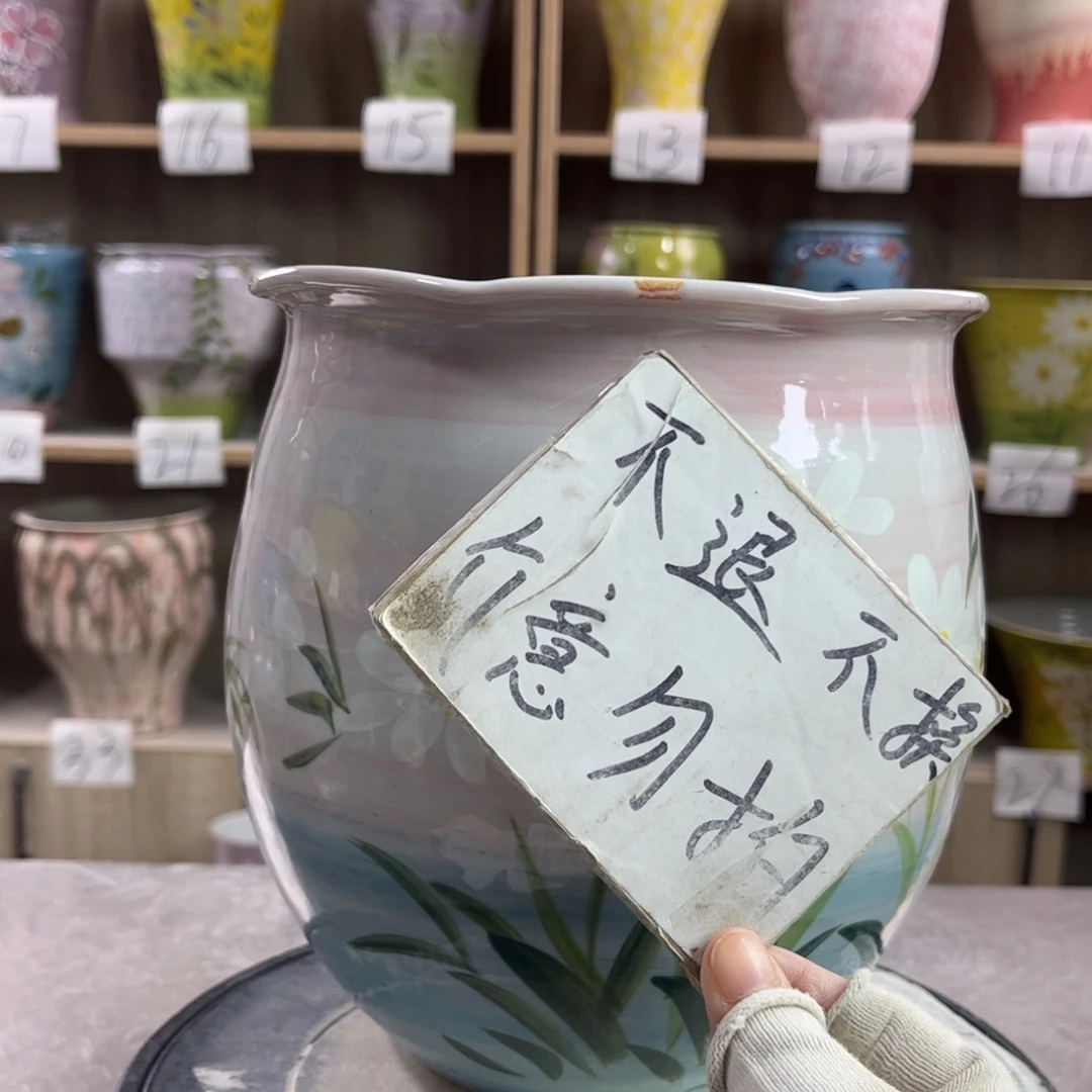 景德镇陶瓷花盆花盆