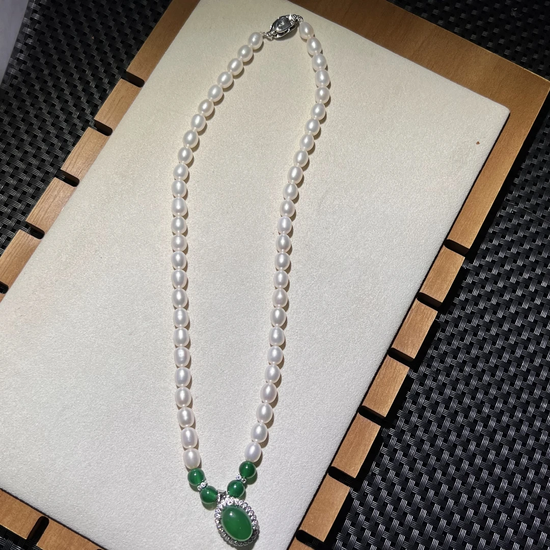 珍珠国风旗袍项链 KT24041225