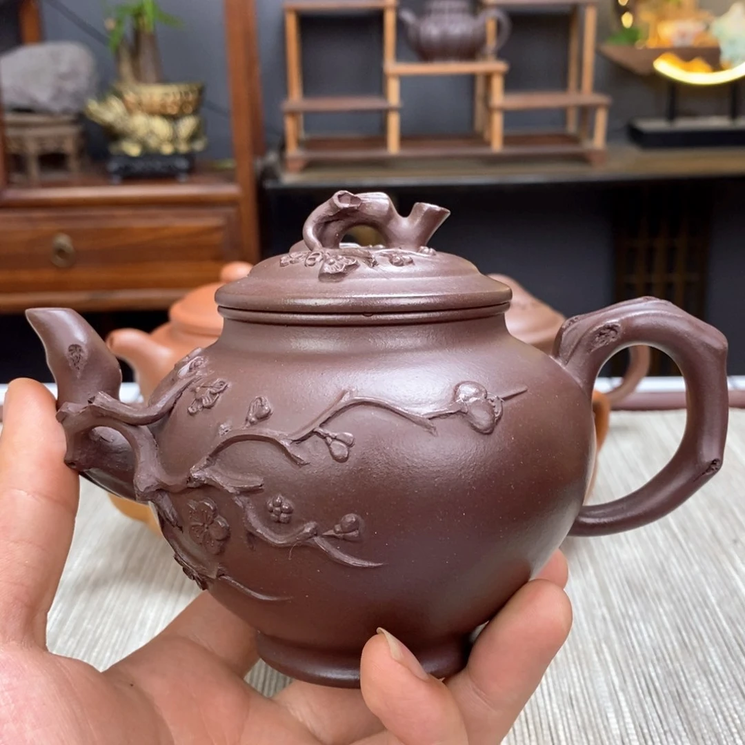 紫泥茶壶容量350毫升