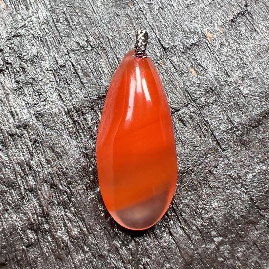 南红玛瑙未镶嵌吊坠
