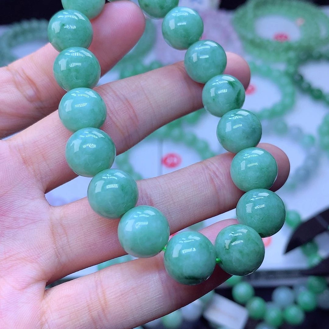 翡翠未镶嵌毛衣链