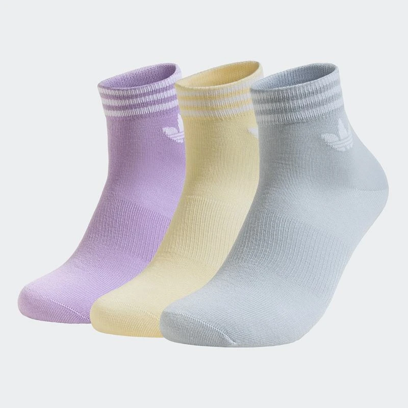 阿迪达斯 （adidas）男女通款ORI TREF ANK 3P休闲时尚袜子KA9265