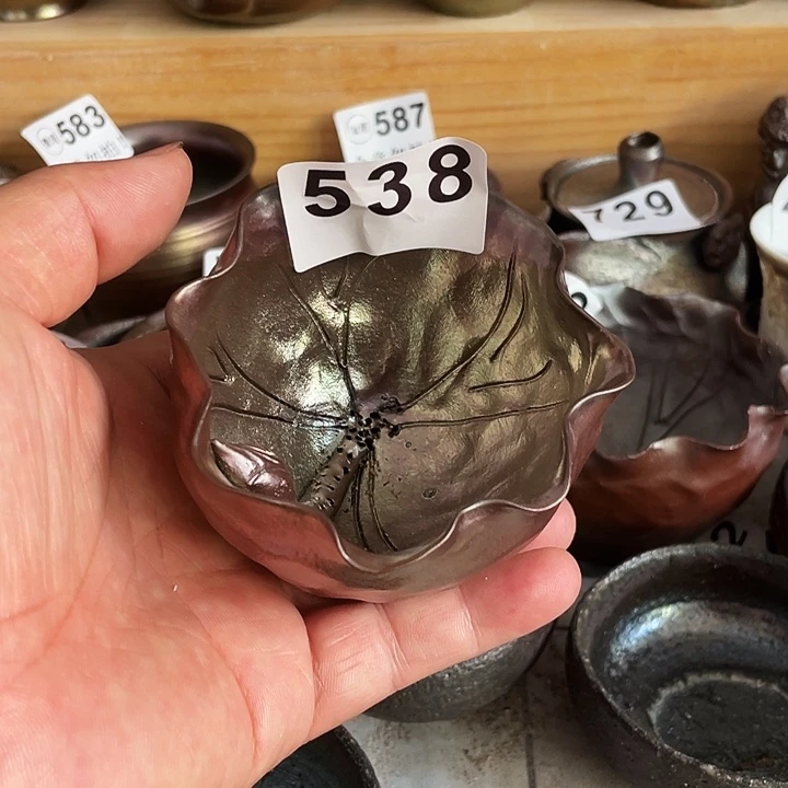 茶杯紫泥柴烧纯手工538
