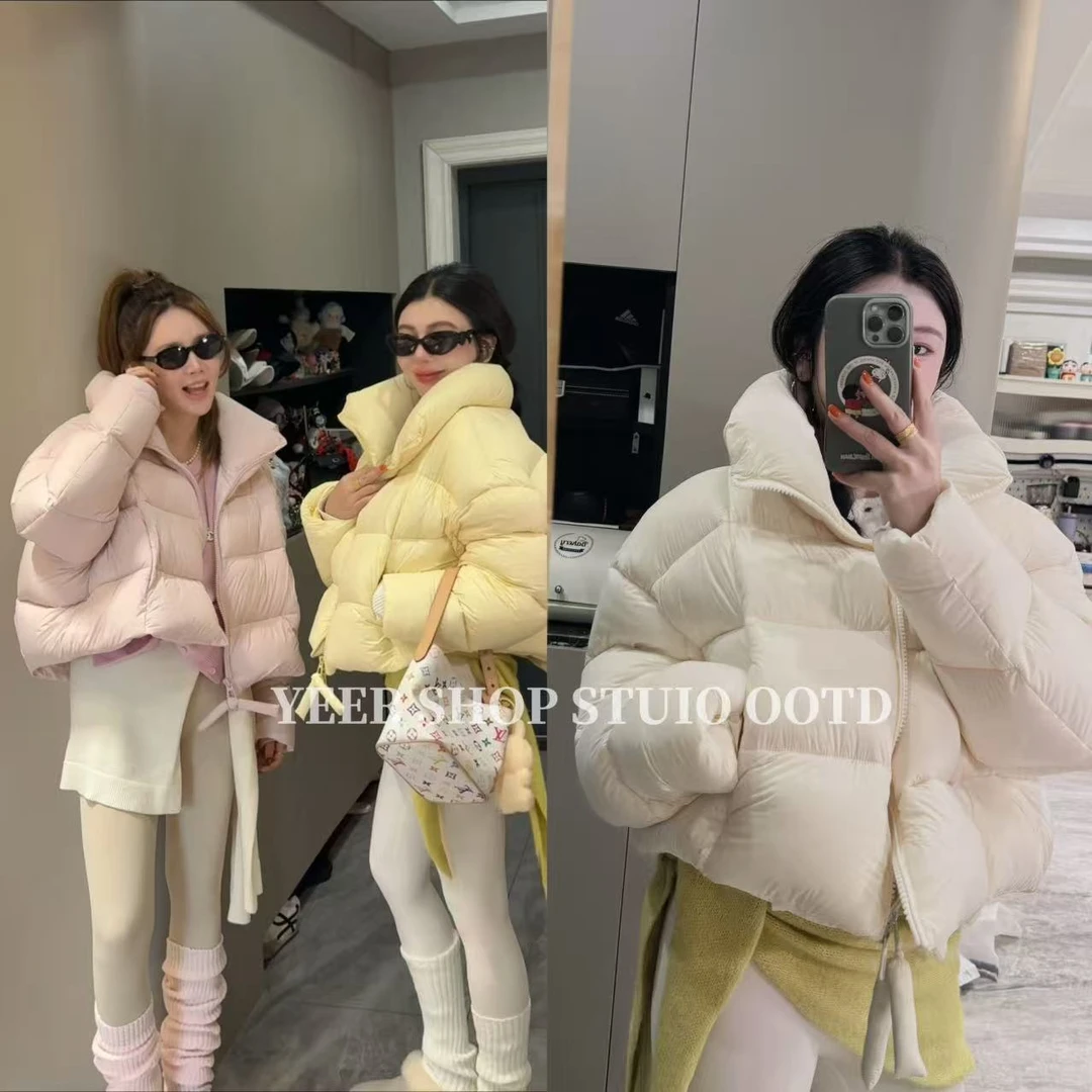 YEER·SHOP【冬日多巴胺～】爷儿冬季新款新国标95白鸭绒多色羽绒服