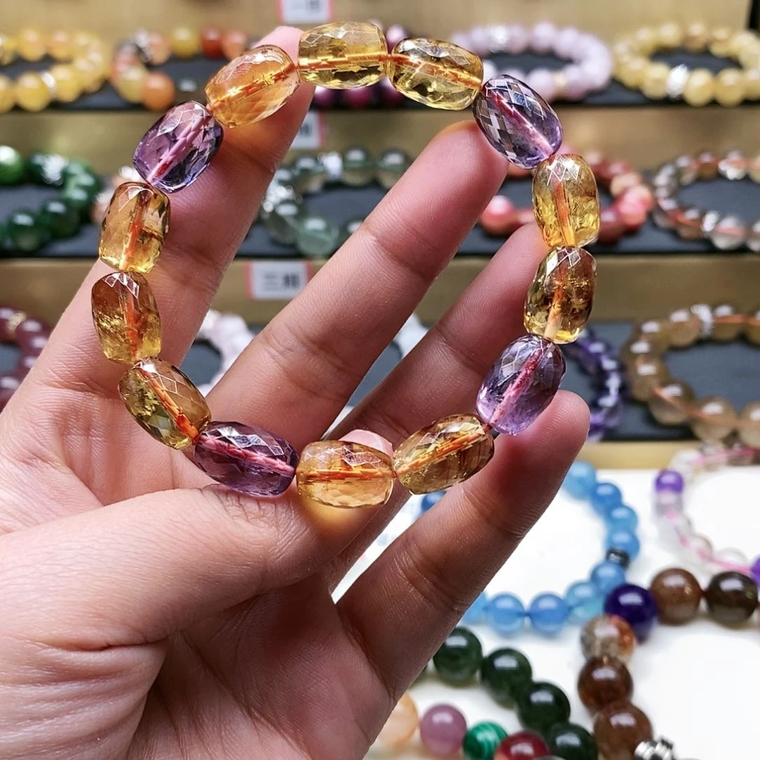 水晶手链未镶嵌紫