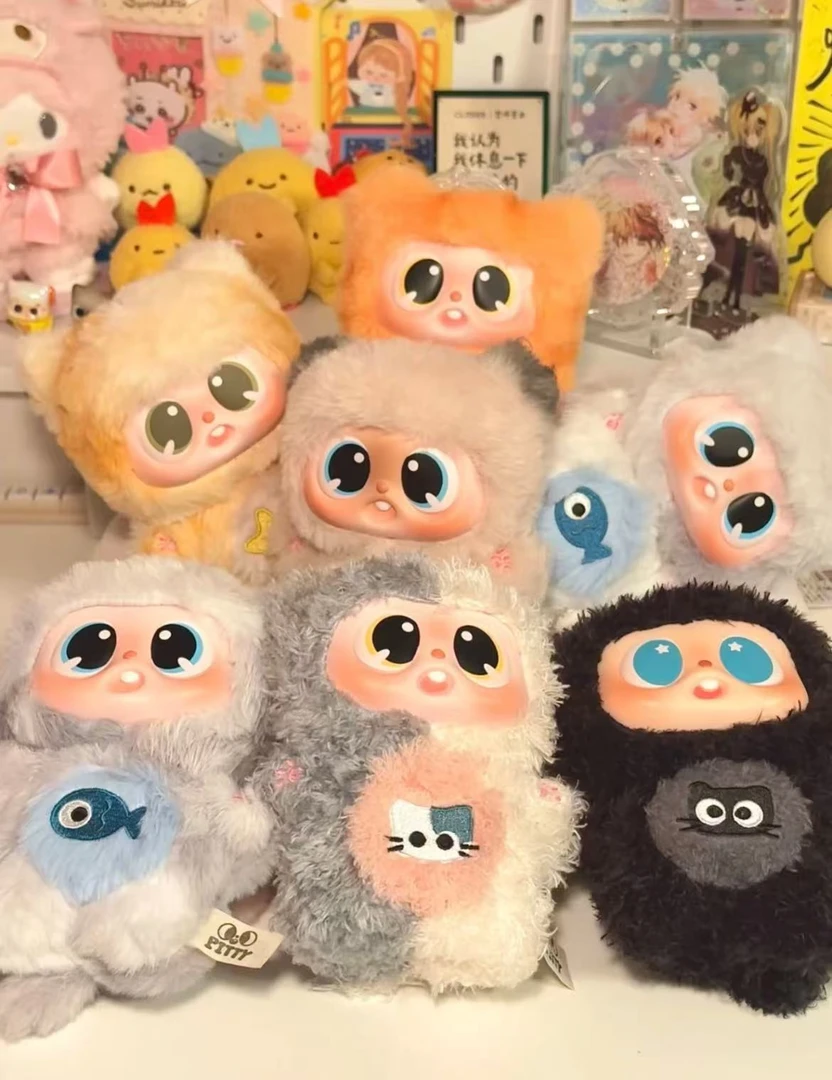 pitty喵喵宿舍搪胶毛绒挂件摆件