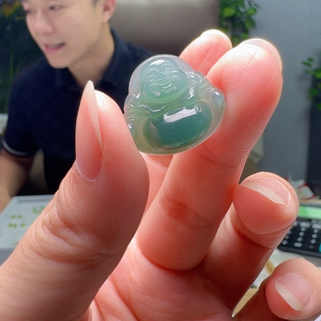 翡翠未镶嵌吊坠(不含链)天然