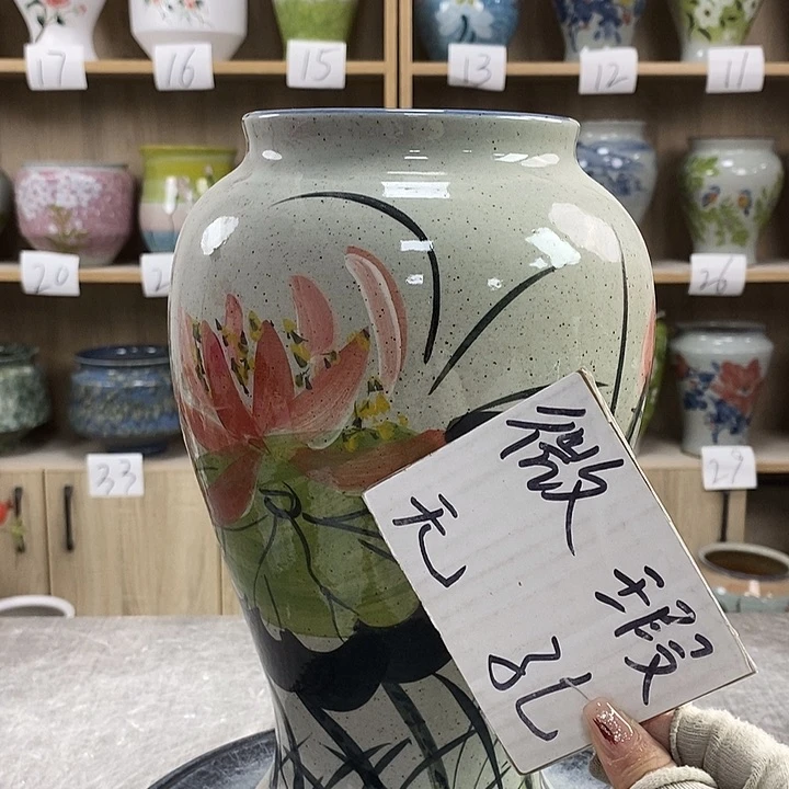 缸静*肉13xc景德镇陶瓷花盆