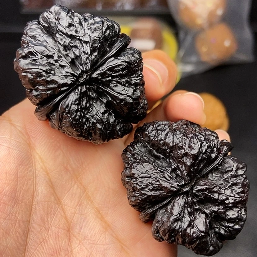 【闪购商品】把件文玩核桃44尺蝴蝶蟾