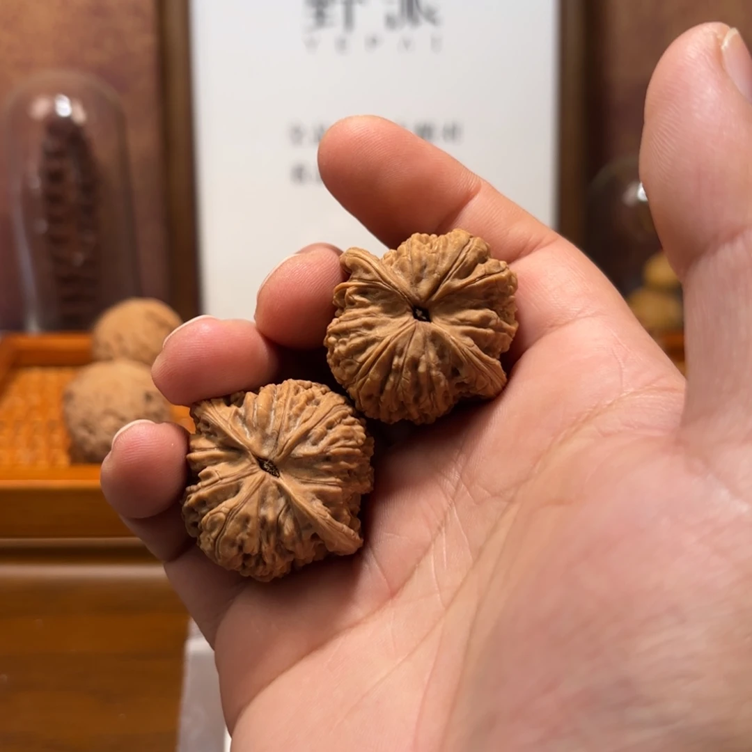 吊坠文玩核桃承德密纹Q2761