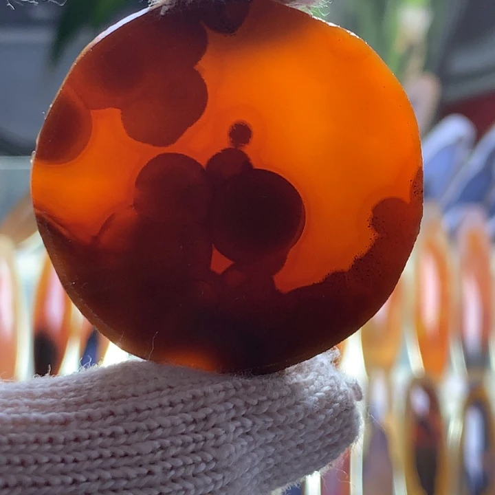 未镶嵌玛瑙/玉髓珠宝半成品103