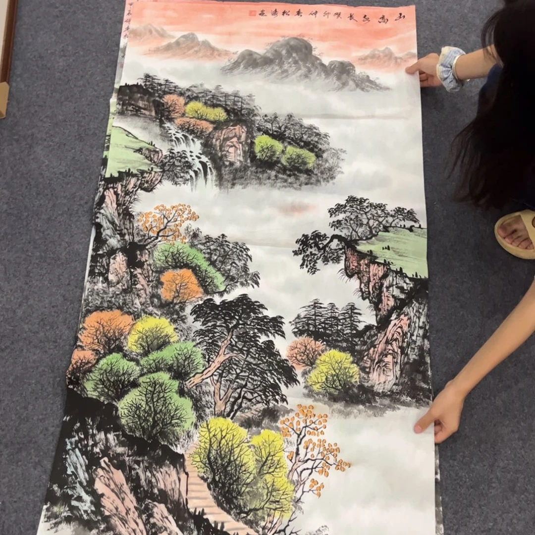 国画LD国画单幅任发